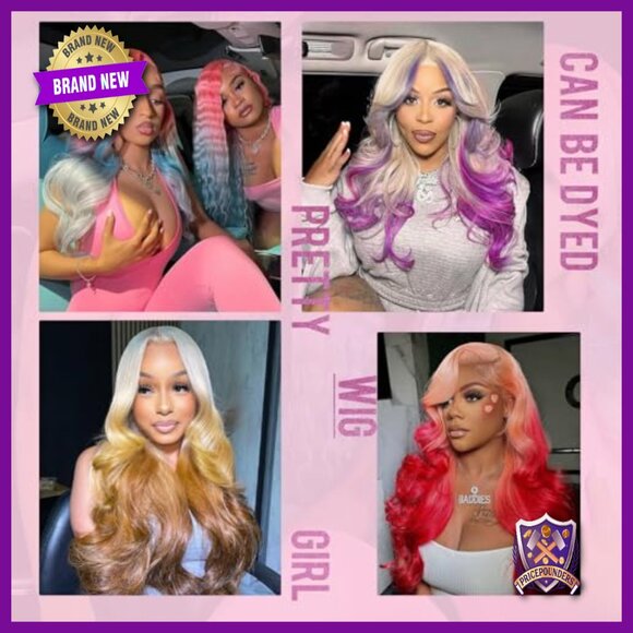 13x6 Lace Front Wig Human Hair 28 Inch Body Wave Glueless Pre Plucked